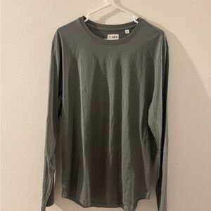 Men's Light Green Long Sleeve Shirt